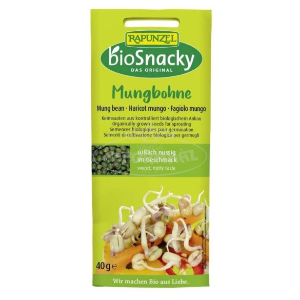 Rapunzel bioSnacky mungobab csíramag 40g