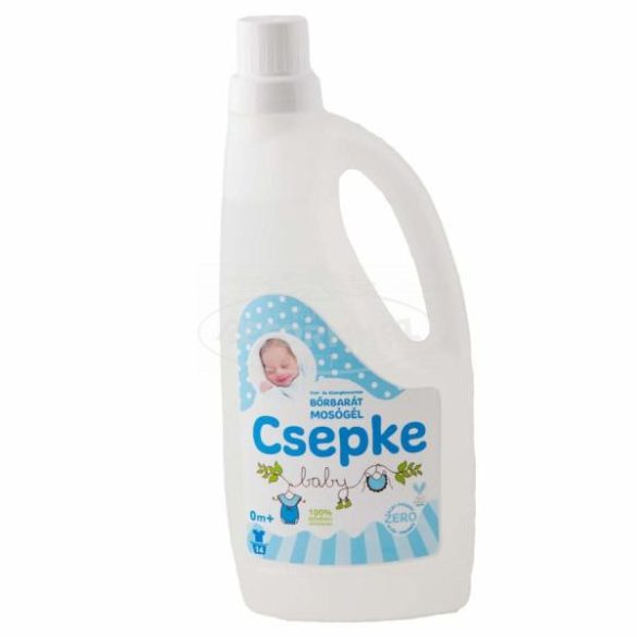 Csepke Baby allergénmentes mosógél 0m+ 1l