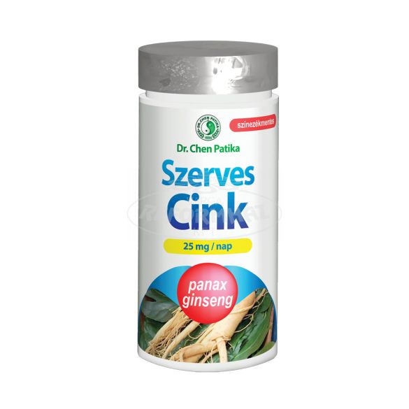 Dr.Chen Szerves Cink+Ginseng kapszula 70x