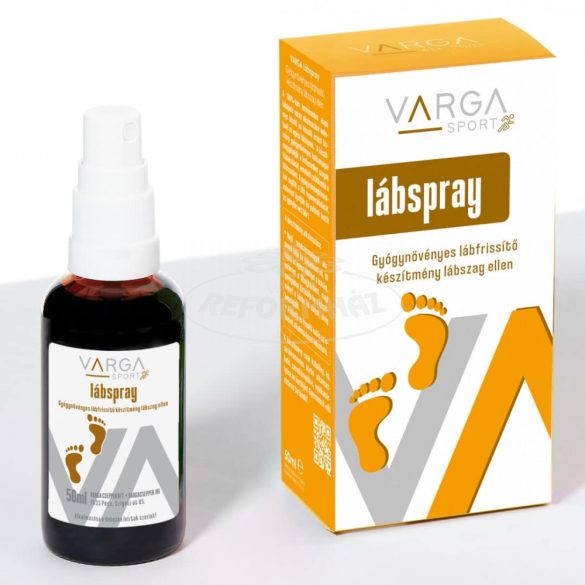 Varga Sport Lábspray gyógynövényes lábfrissítő lábszagel 50ml