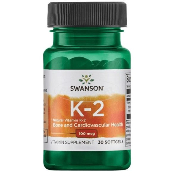 Swanson K2 kapszula 100mg 30x