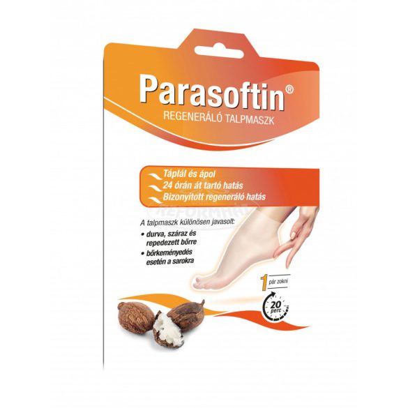 Parasoftin regeneráló talpmaszk 1 pár 1db