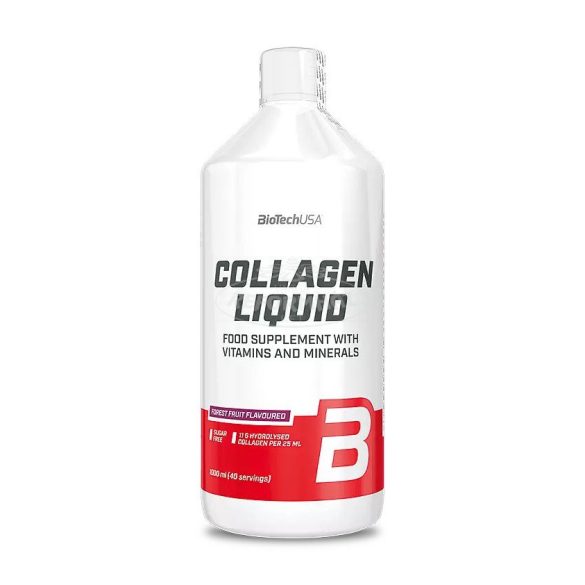 Biotech USA Collagen Liquid erdei gyümölcs 1000ml