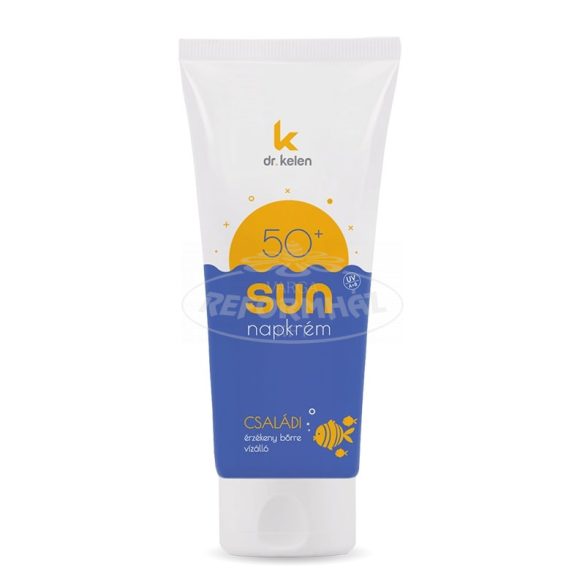 Dr.Kelen Sun F50+ Családi naptej 175ml