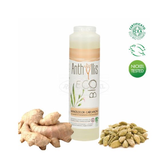 Anthyllis bio kardamom és gyömbér tusfürdő 250ml