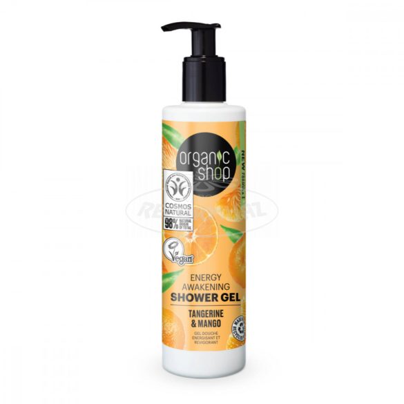 Organic Shop tusfürdő energy mandarinnal és mangóval 280ml