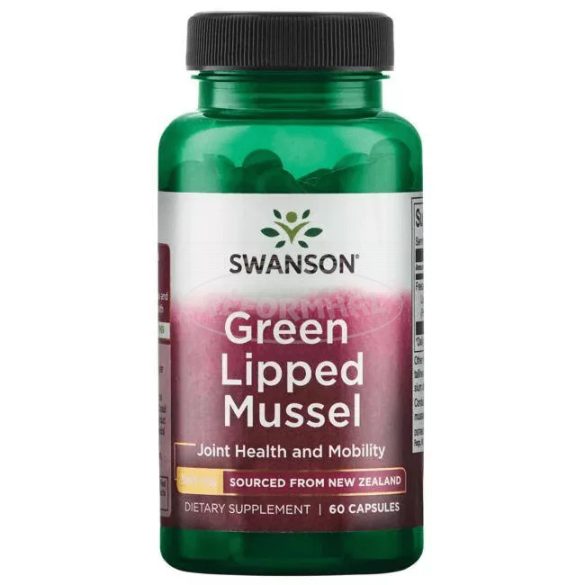 Swanson Green Lipped Mussel zöldkagyló 500mg 60x