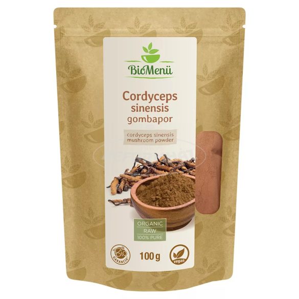 Biomenü bio cordyceps sinensis gombapor 100g