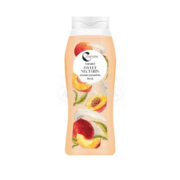 Charlotte tusfürdő Sweet Nectarin joghurt kiv. 750ml