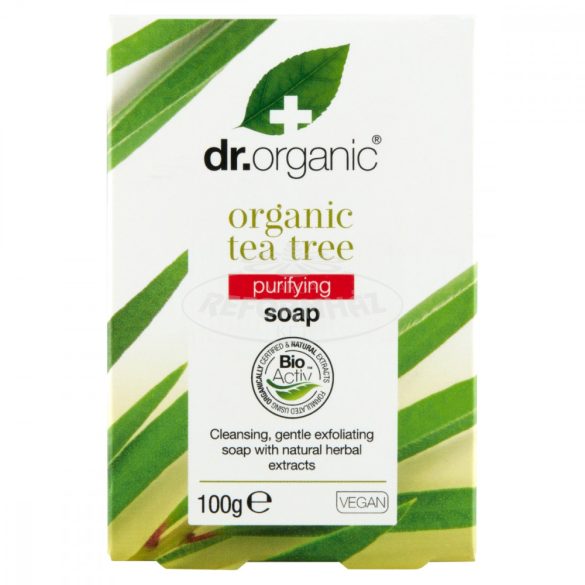 Dr.Organic bio szappan teafaolajjal 100g