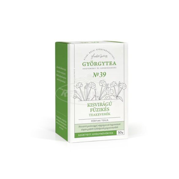 GyörgyTea Kisvirágú füzikés teakeverék [Férfiak teája] 50g