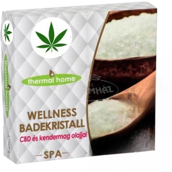 Thermal wellness fürdőkristály cbd+kendermagolajjal 500g