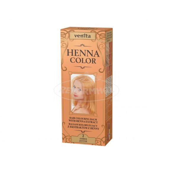 Henna Color krémhajfesték 2 Borostyán 75ml