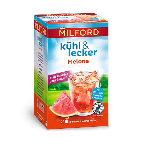 Milford Dinnye ízű gyümölcstea hideg teához 20x