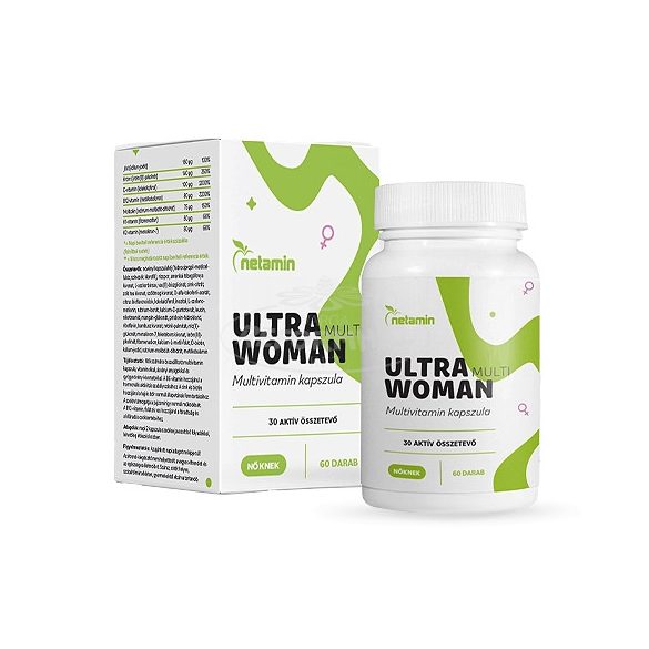 Netamin Ultra Multi Woman multivitamin kapszula nőknek 60x