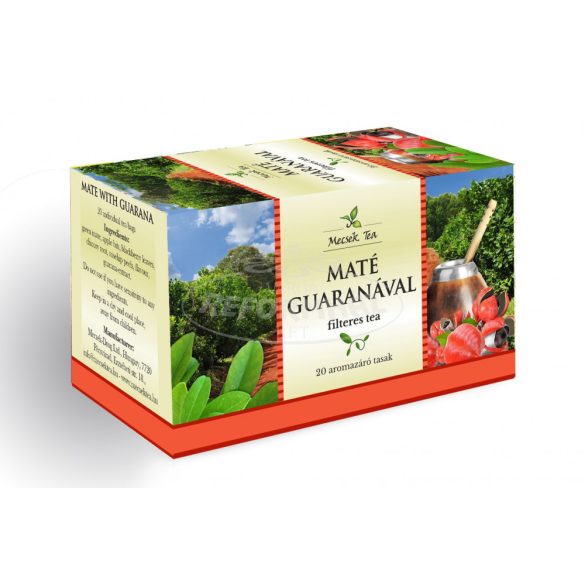 Mecsek maté tea guaranával 20x1,5g 30g