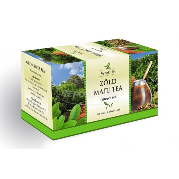 Mecsek zöld maté tea 20x1,5g 30g