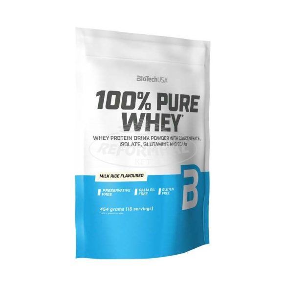 Biotech Usa 100% pure Whey tejberizs 454g