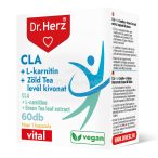 Dr Herz CLA+L-karnitin+zöld tea kapszula 60x