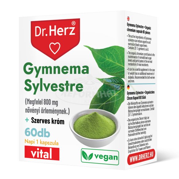 Dr Herz Gymnema Sylvestre 160mg kapszula 60x