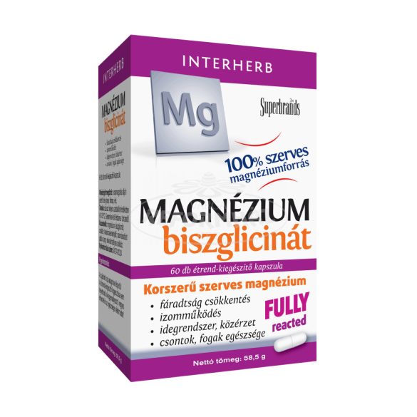 Interherb Magnézium-biszglicinát kapszula 60x