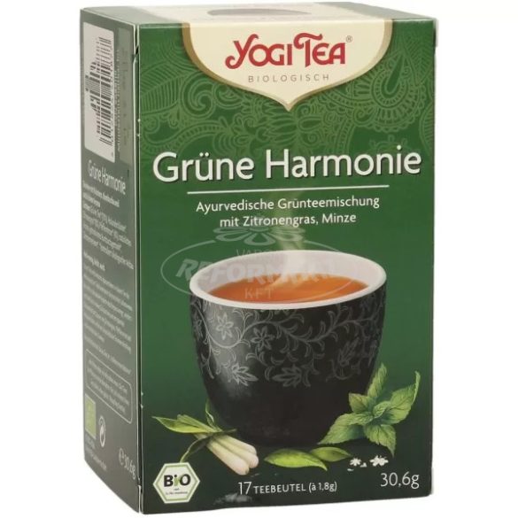 Yogi bio tea zöld egyensúly 17x1g 31g