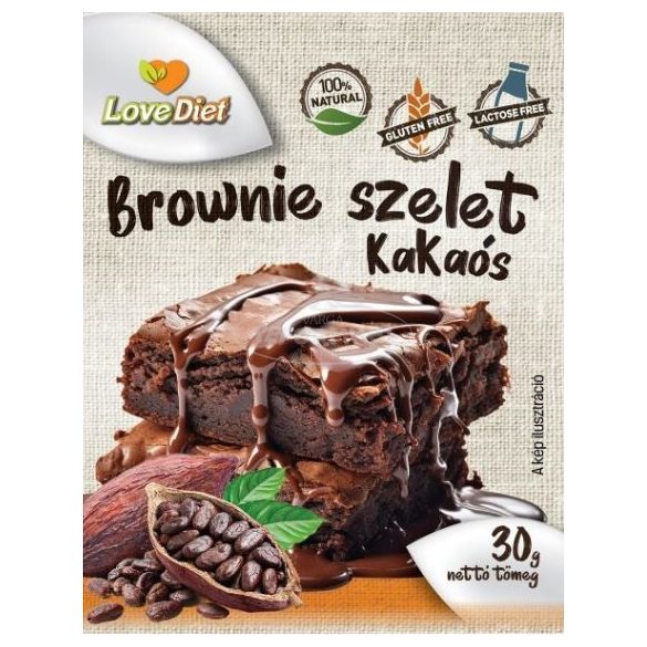 Love Diet brownie szelet kakaós 30g