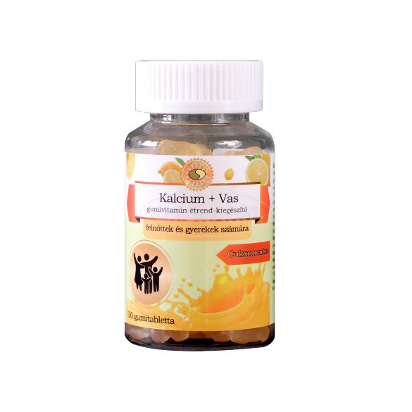 Big Star gumivitamin Kalcium+Vas 30x