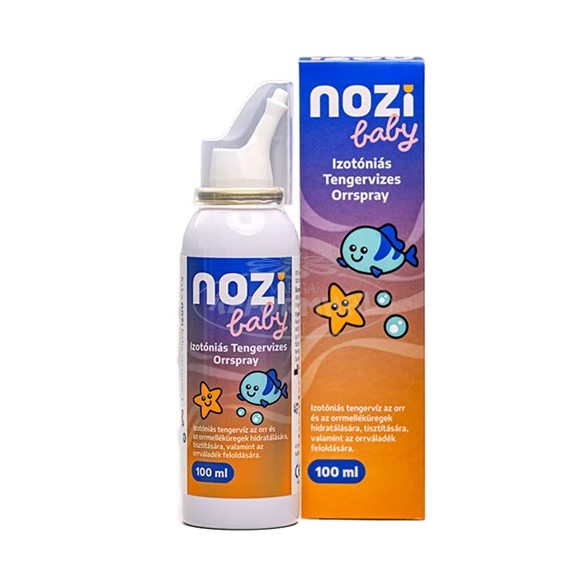 Nózi Baby izotóniás tengervizes orrspray 100ml