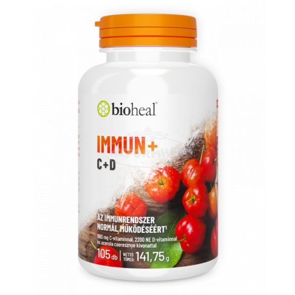 Bioheal Immun+C+D vitamin tabletta 105x