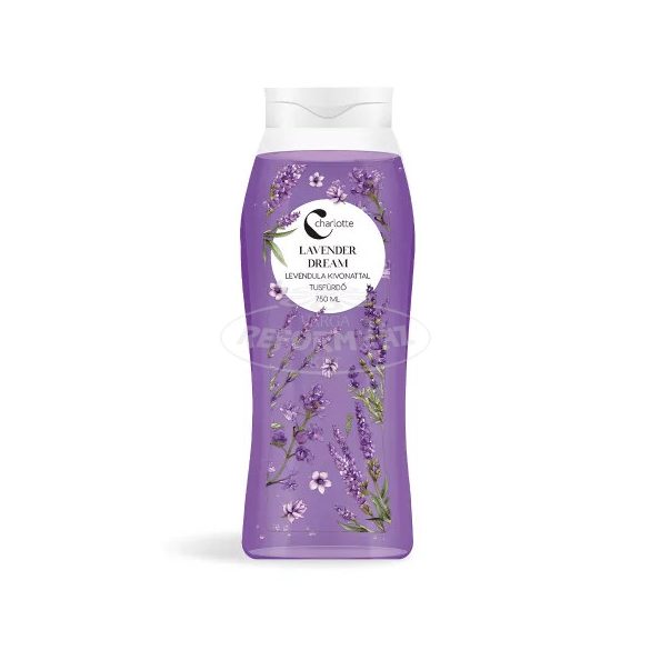 Charlotte tusfürdő Lavender Dream levendula olajjal 750ml