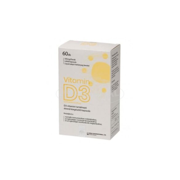 Bio Vitality Vitamin D3 345 mg/kapszula 200 NE 30db